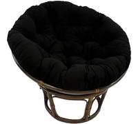 SONGDIQI Coussins de Chaise Ronds, Doux Épais Coussin Fauteuil Coussin Fauteuil Rotin pour Jardin ExtéRieur(K,90 * 90cm)
