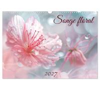 Songe florale (Calendrier mural 2027 DIN A3 vertical), CALVENDO calendrier mensuel: Un univers de grâce et de délicatesse à travers ces images capturant la beauté de ces fleurs éthérées.