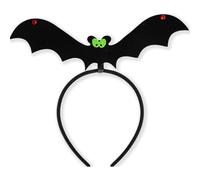 Songelt Bandeau accrocheur chauve-souris avec yeux amusants pour Halloween, accessoire de cosplay, accessoire de coiffe, décoration pour enfants, lunettes de chauve-souris fantaisie
