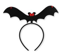 Songelt Bandeau accrocheur chauve-souris avec yeux amusants pour Halloween, accessoire de cosplay, accessoire de coiffe, décoration pour enfants, lunettes de chauve-souris fantaisie