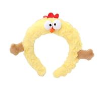 Songelt Bandeau fantaisie avec motif de poule et de pingouins - Accessoires pour cheveux amusants
