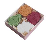 Songelt Bonhomme de neige créatif bonhomme de neige bonhomme de pain d'épice coffret cadeau de bureau décoration maison anniversaire vacances
