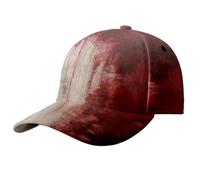 Songelt Casquettes de baseball sanglantes sur le thème de l'horreur pour les fêtes costumées, chapeau de baseball amusant unisexe effrayant pour tenue d'Halloween, chapeau de jeu de rôle, accessoire