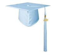 Songelt Casquettes de remise de diplôme élégantes pour enfants avec motifs classiques et pompons pour cérémonies scolaires et photographie, chapeaux de remise de diplôme