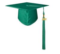 Songelt Casquettes de remise de diplôme élégantes pour enfants avec motifs classiques et pompons pour cérémonies scolaires et photographie, chapeaux de remise de diplôme
