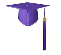 Songelt Casquettes de remise de diplôme élégantes pour enfants avec motifs classiques et pompons pour cérémonies scolaires et photographie, chapeaux de remise de diplôme