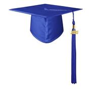 Songelt Casquettes de remise de diplôme élégantes pour enfants avec motifs classiques et pompons pour cérémonies scolaires et photographie, chapeaux de remise de diplôme