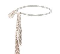 Songelt Chaîne de taille en dentelle avec perles délicates et sophistiquées - Accessoire de bijoux de corps tendance, b, taille unique