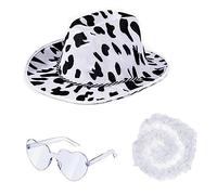 Songelt Chapeau de cowboy de mariée amusant pour les mariages et les enterrements de vie de jeune fille, accessoire de costume, accessoire photo, décoration de fête