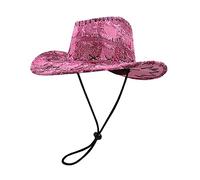 Songelt Chapeau de cowboy Western Sweet Cool Costume Cosplay Cap Ornement Fournitures Ménagères pour Unisexe Femme Homme Chapeau Fournitures