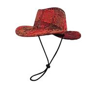 Songelt Chapeau de cowboy Western Sweet Cool Costume Cosplay Cap Ornement Fournitures Ménagères pour Unisexe Femme Homme Chapeau Fournitures
