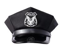 Songelt Chapeau de police tendance pour femme avec boucles d'automne pour Halloween, festivals, marins à la mode
