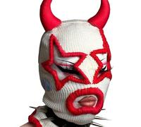 Songelt Chapeau effrayant tête de mort au crochet pour femme et homme - Costumade - Clown farfelu