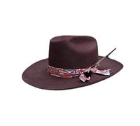 Songelt Chapeau Fedoras occidental pour soirée, festival de musique, Halloween, fête florale, cosplay, usage quotidien