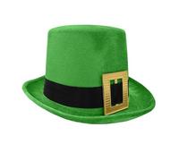 Songelt Chapeau haut pour la fête nationale irlandaise, fête de la StPatrick, rassemblement de famille, accessoire de fête, carnaval