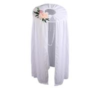 Songelt Chapeau traditionnel chinois ancien costume gaze chapeau épéistes voiles pour femmes hommes Halloween bandeaux réglables Douli