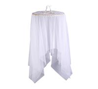 Songelt Chapeau traditionnel chinois ancien costume gaze chapeau épéistes voiles pour femmes hommes Halloween bandeaux réglables Douli