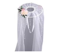 Songelt Chapeau traditionnel chinois ancien costume gaze chapeau épéistes voiles pour femmes hommes Halloween bandeaux réglables Douli