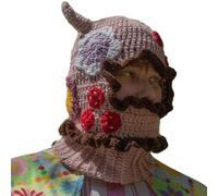 Songelt Chapeau tricoté pour Halloween, cache-cou, couvre-tête, fête, vacances, hiver, chapeau chaud pour Halloween, chapeaux de fête en vrac