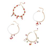 Songelt Collier à breloques pour animaux de compagnie avec pendentif Père Noël réglable pour différentes tailles de chiens et chats