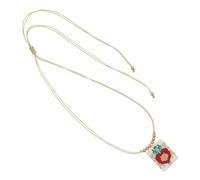 Songelt Collier de perles en forme de cœur avec pendentif couronne et cœur, taille unique, Comme décrit, Comme décrit.
