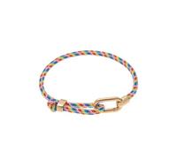 Songelt Couple moderne avec cordon tressé coloré, fermeture réglable, breloque légère en cuivre, bijoux assortis au quotidien, ensemble de bracelets assortis minimalistes, taille unique, Comme décrit