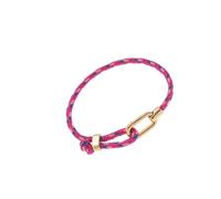 Songelt Couple moderne avec cordon tressé coloré, fermeture réglable, breloque légère en cuivre, bijoux assortis au quotidien, ensemble de bracelets assortis minimalistes, taille unique, Comme décrit