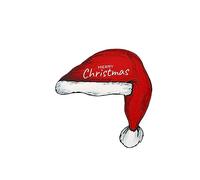 Songelt Décoration de Noël amusante en bois pour porte d'angle de porte Chapeau de vacances Cadre de cerf Autocollant mural Décoration de cadre de Noël
