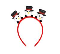 Songelt Décorations de Noël Arbre de Noël/Père Noël Serre-tête avec poudre scintillante pour fête, rassemblement, festival, célébration, bandeau de vacances