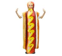 Songelt Déguisement amusant unisexe pour adultes, pizza, hamburger, tenue pour cosplay, événement, festival, fête, costume pour adultes