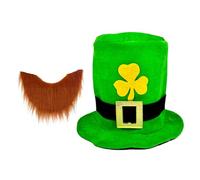 Songelt Ensemble de chapeaux et de barbe multifonctionnels confortables pour fêtes et événements - Accessoire de mode - Accessoire de fête - Accessoire de costume