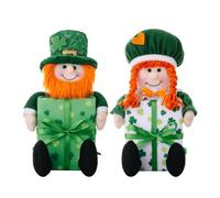 Songelt Lot de 2 gnomes suédois amusants pour la fête de la Saint-Patrick pour décorations de fête surprises pour enfants, amis, amour Nisse