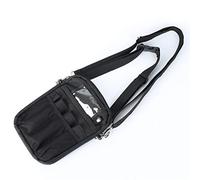 Songelt Lot d'infirmière avec support de ruban adhésif pour stéthoscope et ciseaux de bandage - Rangement pour fournitures - Petit paquet, Noir , Beauté de masse