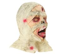 Songelt Masque complet de mascarade en latex effrayant pour Halloween, déguisement de maman, mascarade, tête complète effrayante d'Halloween