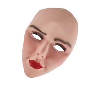 Songelt Masque facial multifonction en silicone pour adultes, cosplay, événement, film et fêtes costumées, élastique et lavable