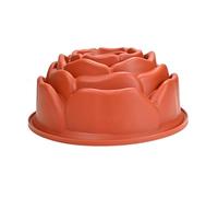 Songelt Moule à gâteau décoratif anti-adhésif en forme de rose pour pâtisserie, dessert, gadget de cuisine en silicone