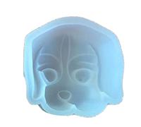 Songelt Moules en silicone en forme de tigre/chien - Moules à gâteaux en forme de dessin animé - Moules à biscuits au micro-ondes - Moules à chocolat en silicone