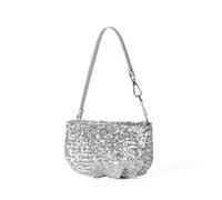 Songelt Pochette à paillettes pour femme - Sac à bandoulière à chaîne - Sac à main de soirée - Sac à main tendance - Sac à main à paillettes, Argenté., One Size