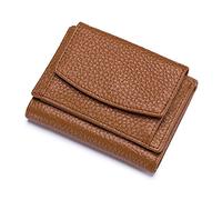 Songelt Portefeuille tendance pour femme avec porte-cartes de crédit court à trois volets pour filles et dames, kaki, Beauté de masse