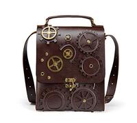 Songelt Sac à bandoulière élégant steampunk pour femme et fille, sac à main rétro, sac à main de soirée, cadeau décontracté pour femme, sac à bandoulière pour femme