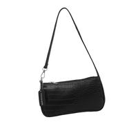 Songelt Sac à bandoulière en cuir, sac à main de soirée, pochettes, porte-monnaie en cuir, sac à main tendance sous les bras pour femme, sac à bandoulière pour femme, Noir , One Size