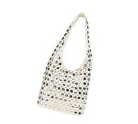 Songelt Sac à bandoulière tendance clouté pour femme tendance léger et pratique en polyuréthane pour aisselles Sac à main décontracté Sac à main pratique tendance, blanc, One Size