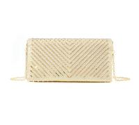 Songelt Sac de soirée pour femme avec perles, sac de banquet, pochettes, sac à main avec chaîne, bandoulière, strass, sac à main pour mariage, sac à main à bandoulière pour mariage, fête, banquet