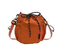 Songelt Sac seau compact unisexe en nylon avec sangle réglable, grande capacité, sac à bandoulière pour voyage, activités de plein air, sac à bandoulière pratique en nylon, D, One Size