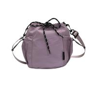 Songelt Sac seau compact unisexe en nylon avec sangle réglable, grande capacité, sac à bandoulière pour voyage, activités de plein air, sac à bandoulière pratique en nylon, violet, One Size