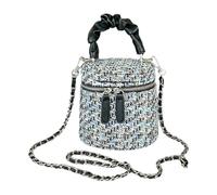Songelt Sacs seau tendance à bandoulière pour femme avec poignée sur le dessus, sac à main tendance, sac à bandoulière tendance, sac à main avec poignée supérieure, Noir , One Size