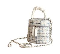 Songelt Sacs seau tendance à bandoulière pour femme avec poignée sur le dessus, sac à main tendance, sac à bandoulière tendance, sac à main avec poignée supérieure, beige, One Size