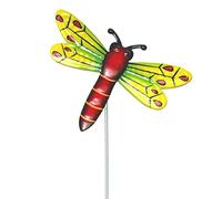 Songelt Sculpture en métal pour patio, cour, piquet décoratif de jardin, antirouille et ne se décolore pas, décoration de jardin pour cour, terrasse, balcon, pot de fleurs faux