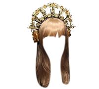 Songelt Serre-tête de princesse pour concours de beauté, bal de fin d'année, accessoires de fête, diadèmes vintage pour femmes et adolescentes