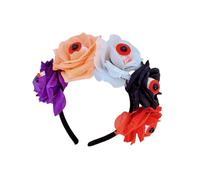 Songelt Serre-tête en forme de boule oculaire sanglante sorcière rose pour Halloween, jeu de rôle, bal de fin d'année, spectacle, bandeau d'Halloween pour adultes